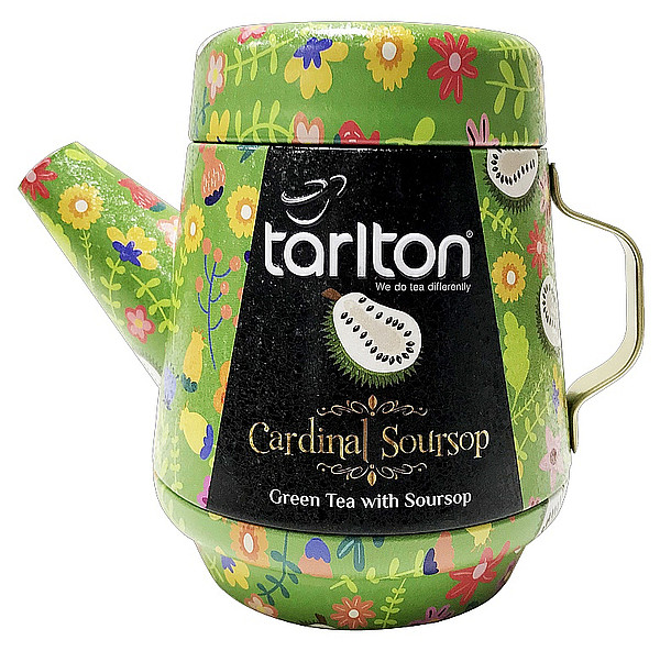 TIGLO Tea Pot Tarlton Cardinal Soursop Green Tea plech 100g