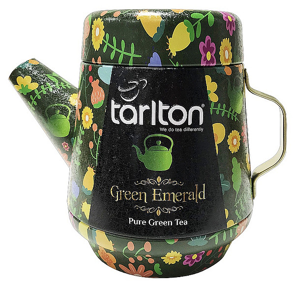 TIGLO Tea Pot Tarlton Green Emerald Green Tea plech 100g