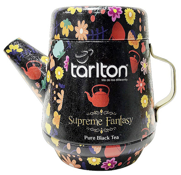 TIGLO Tea Pot Tarlton Supreme Fantasy Black Tea plech 100g