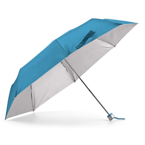 TIGOT. Skládací deštník, světle modrá