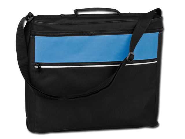 TILFORD polyesterová taška na dokumenty, 600D, Světle modrá