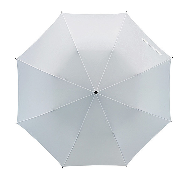 TIZIAN deštník skládací bílý. Průměr 85 cm.