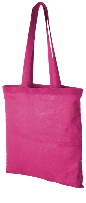 TOMAN Bavlněná nákupní taška, růžová