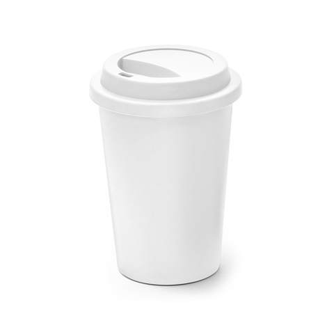 TONALI 450. Opakovaně použitelný kelímek z PP 450 ml, bílá