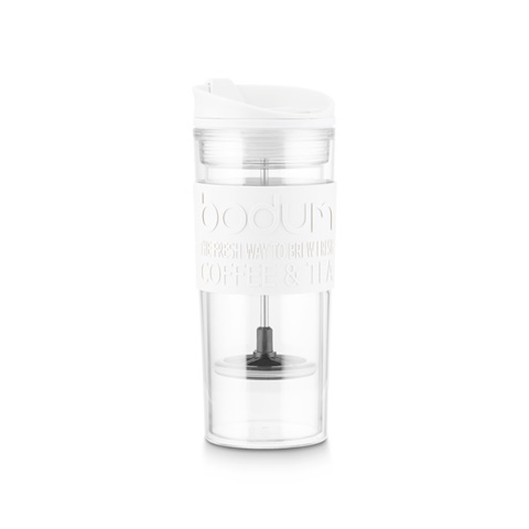 TRAVEL MUG 450. cestovní hrnek 450 mL, bílá