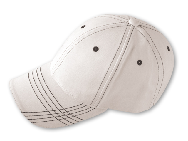 TRENDY baseballová čepice, COFEE, Bílá