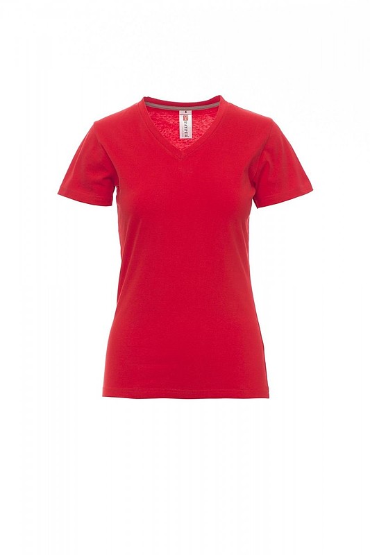 Tričko dámské PAYPER V-NECK červená L