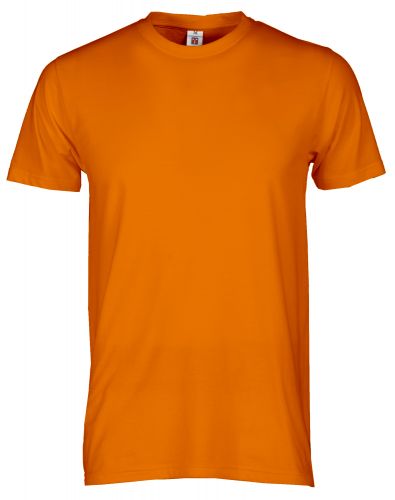 Tričko PAYPER PRINT barva oranžová XXXL