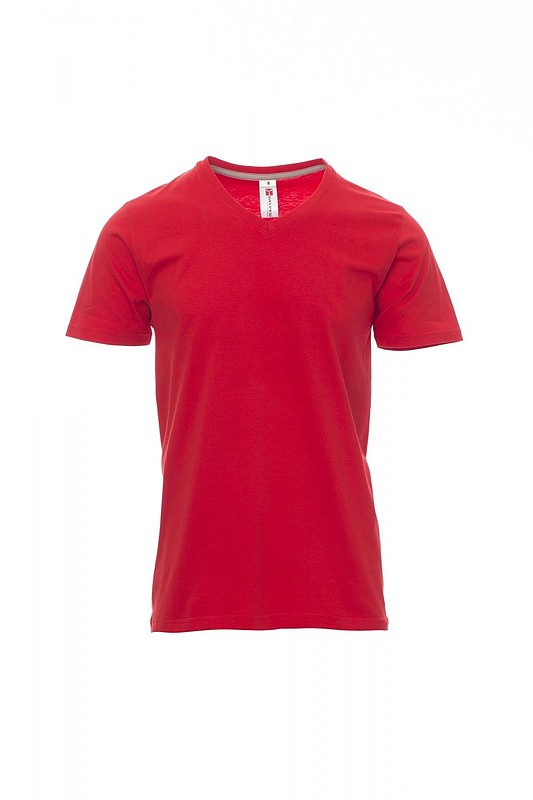Tričko PAYPER V-NECK červená L