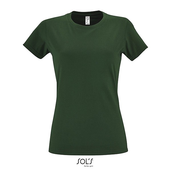 Tričko SOL´S IMPERIAL WOMEN, tmavě zelená, 3XL