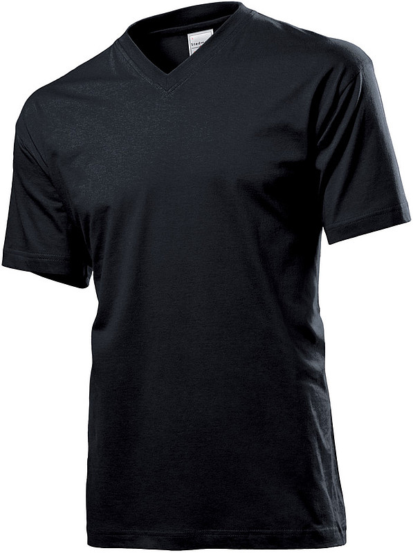 Tričko STEDMAN CLASSIC V-NECK černá S