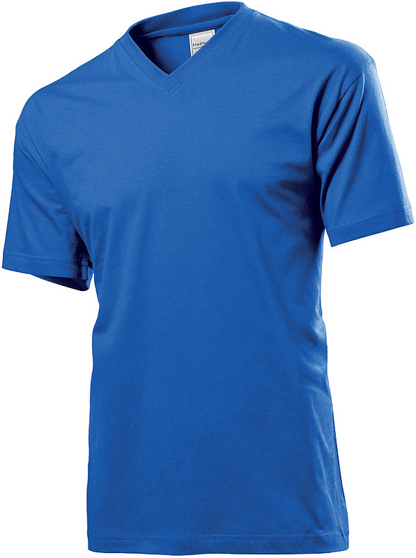 Tričko STEDMAN CLASSIC V-NECK královská modrá S