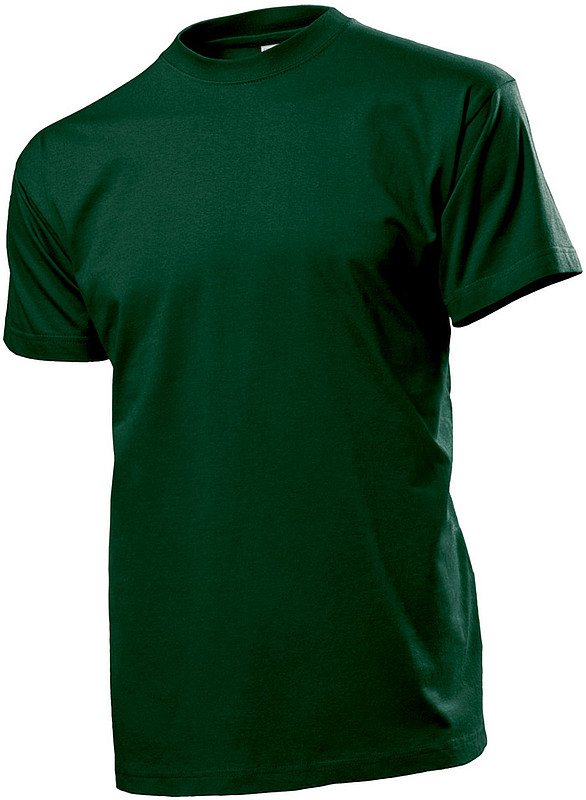 Tričko STEDMAN COMFORT MEN barva tmavě zelená S