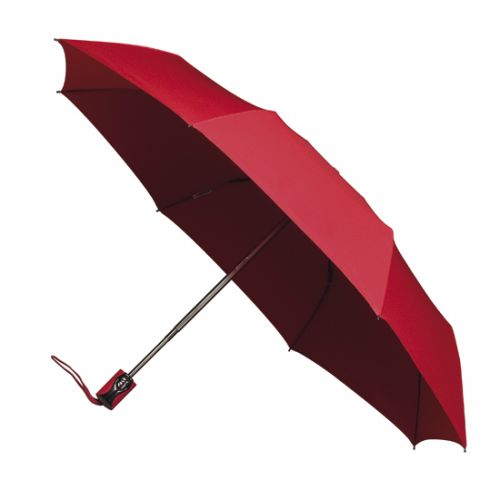 UMBERTO Skládací deštník se systémem open-close, červená