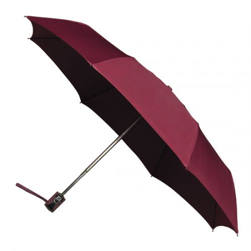 UMBERTO Skládací deštník se systémem open-close, vínová