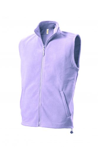 UNISEX FLEECE VEST Fleecová vesta, světle fialová XS