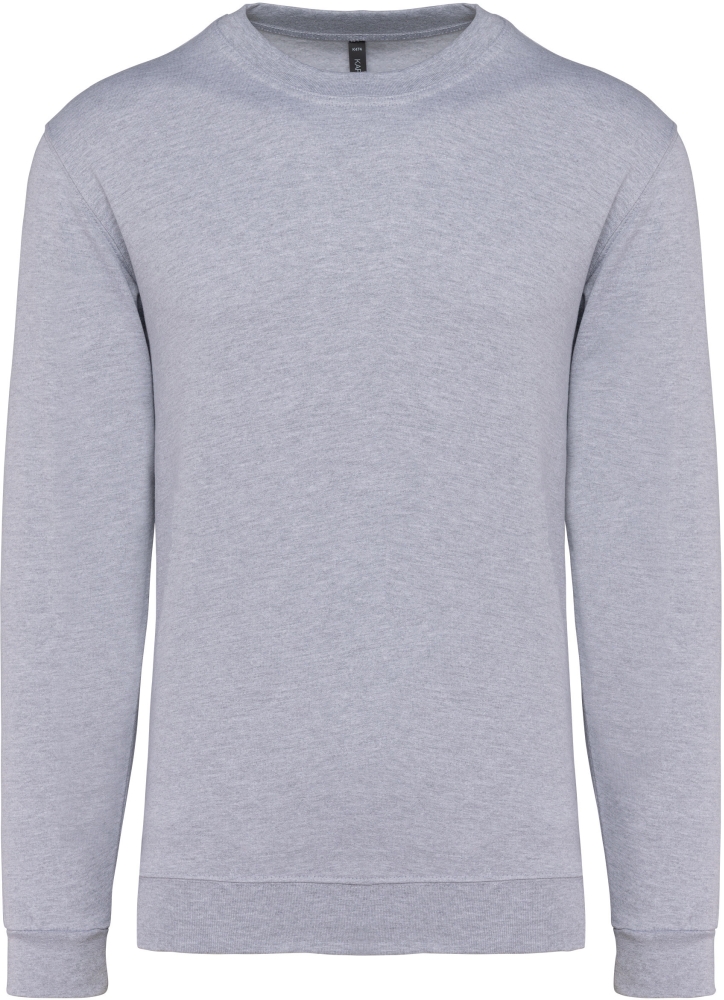 Unisex mikina KARIBAN, světle šedá, XS