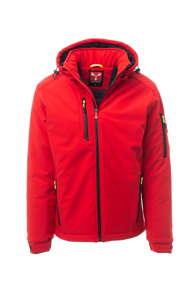 Unisex zimní bunda Payper CREEK PAD, červená, velikost XXS