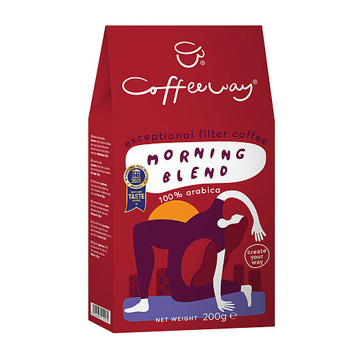 VAKOFE -COFFEEWAY Morning Blend mletá 200g