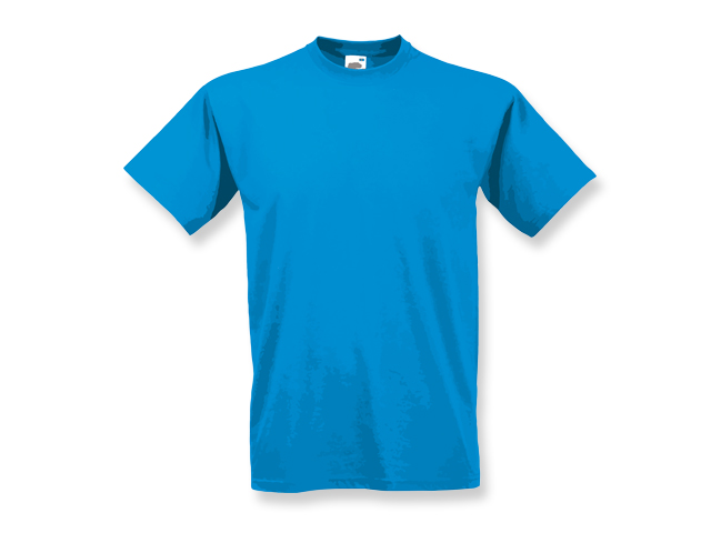 VALUE T unisex tričko, 160 g/m2, vel. S, FRUIT OF THE LOOM, Nebesky modrá
