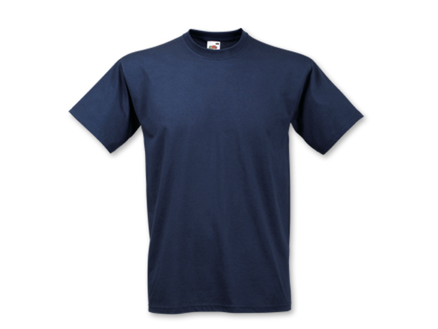 VALUE T unisex tričko, 160 g/m2, vel. S, FRUIT OF THE LOOM, Noční modrá