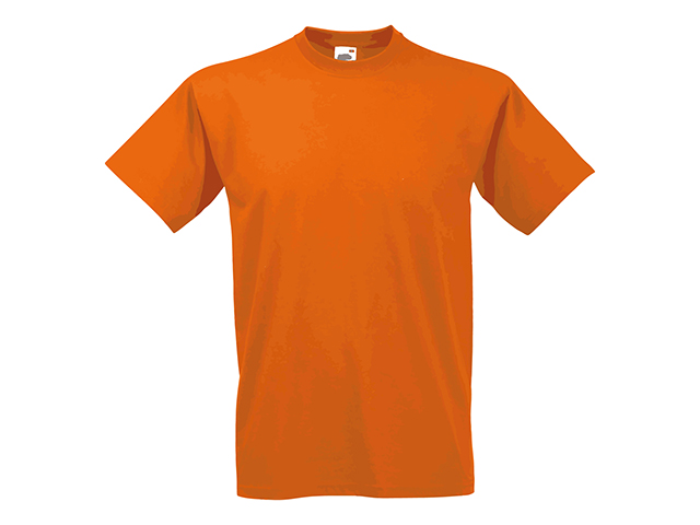 VALUE T unisex tričko, 160 g/m2, vel. S, FRUIT OF THE LOOM, Oranžová