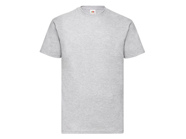 VALUE T unisex tričko, 160 g/m2, vel. S, FRUIT OF THE LOOM, Světle šedá