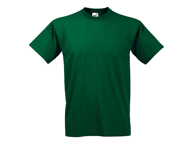 VALUE T unisex tričko, 160 g/m2, vel. S, FRUIT OF THE LOOM, Lahvově zelená