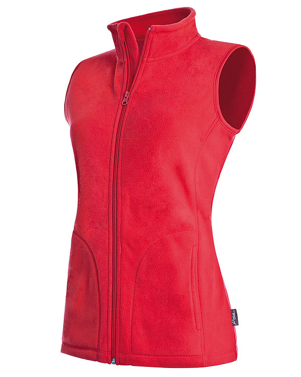 Vesta STEDMAN ACTIVE FLEECE VEST WOMEN červená S