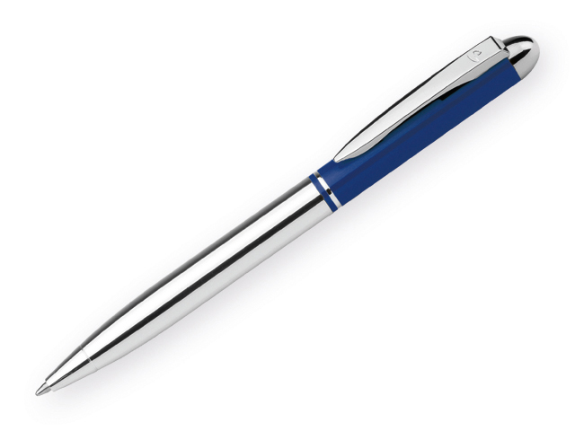 VIERA kovové kuličkové pero, modrá náplň, Modrá