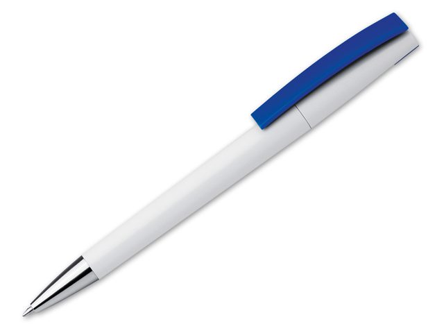 VIRGO plastové kuličkové pero, modrá náplň, Modrá