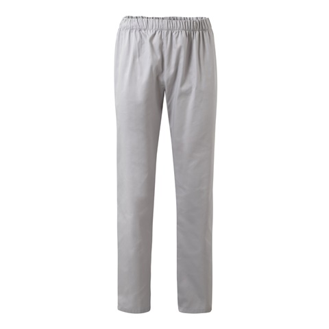 světle šedá VL APHRODITE. Keprové kalhoty (190 g/m²) z bavlny (35 %) a polyesteru (65 %), světle šedá, 2XL