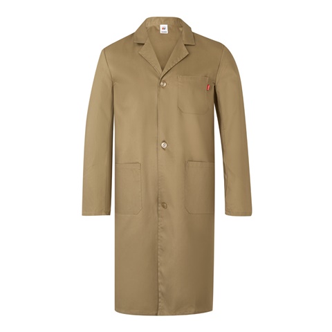 přírodní VL DANU. Keprová halenka (175 g/m²) z bavlny (35 %) a polyesteru (65 %), přírodní, 46