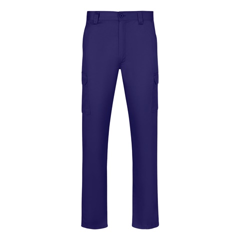 VL HERMES. Kalhoty s více kapsami (190 g/m²), královská modrá, 34