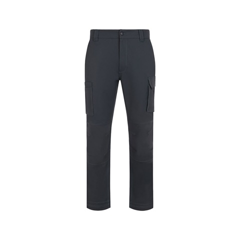 VL NYMPHS. 4-Xtreme kalhoty z kepru (280 g/m²) vyrobené z EME elastomultiesteru (100 %), tmavě šedá, 2XL