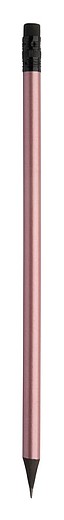 WERISA Dřevěná tužka v metalickém provedení, růžová