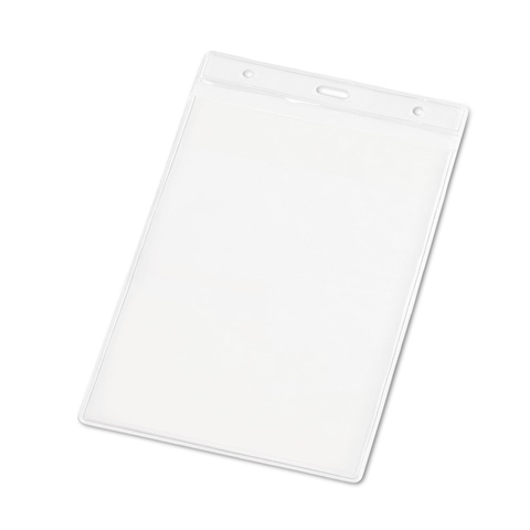 WHITMAN. Obal na jmenovku z PVC, transparentní
