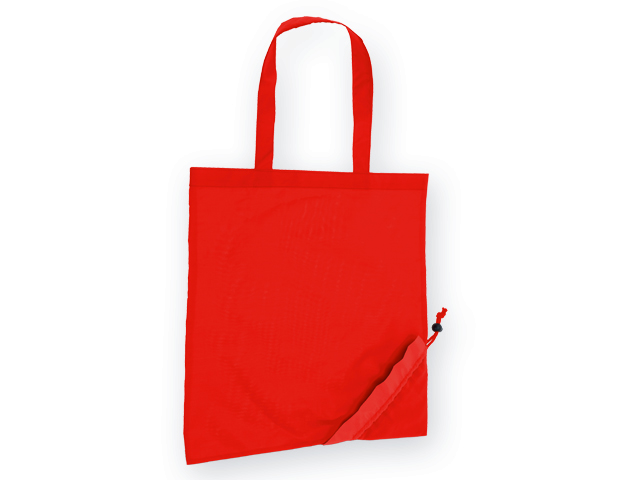 WILBY skládací nákupní taška, Červená