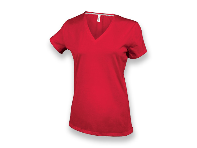 WOMY dámské tričko, 180 g/m2, vel. S, KARIBAN, Červená