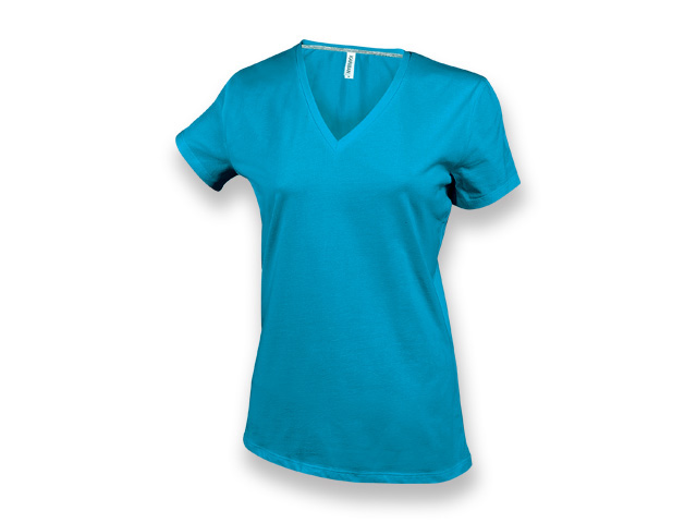 WOMY dámské tričko, 180 g/m2, vel. S, KARIBAN, Nebesky modrá