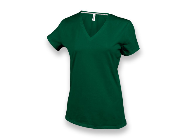 WOMY dámské tričko, 180 g/m2, vel. S, KARIBAN, Lahvově zelená