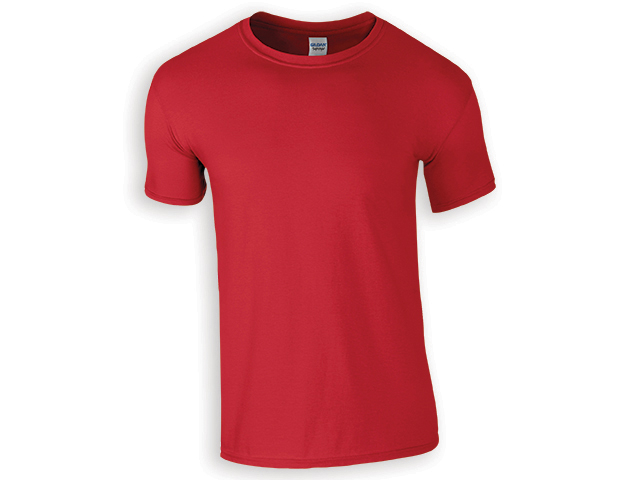 ZIKI MEN pánské tričko, 153 g/m2, vel. XXL, GILDAN, Červená