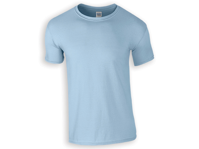 ZIKI MEN pánské tričko, 153 g/m2, vel. XXL, GILDAN, Světle modrá