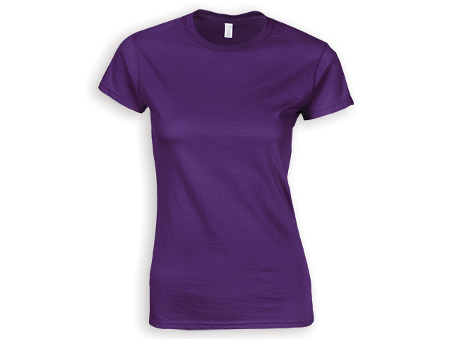 ZIKI WOMEN dámské tričko, 153 g/m2, vel. XXL, GILDAN, Fialová