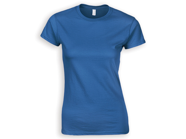 ZIKI WOMEN dámské tričko, 153 g/m2, vel. XXL, GILDAN, Královská modrá