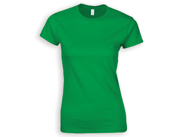 ZIKI WOMEN dámské tričko, 153 g/m2, vel. XXL, GILDAN, Zelená